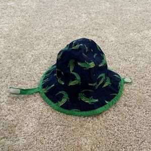 Pottery Barn Kids Green Bucket Hat